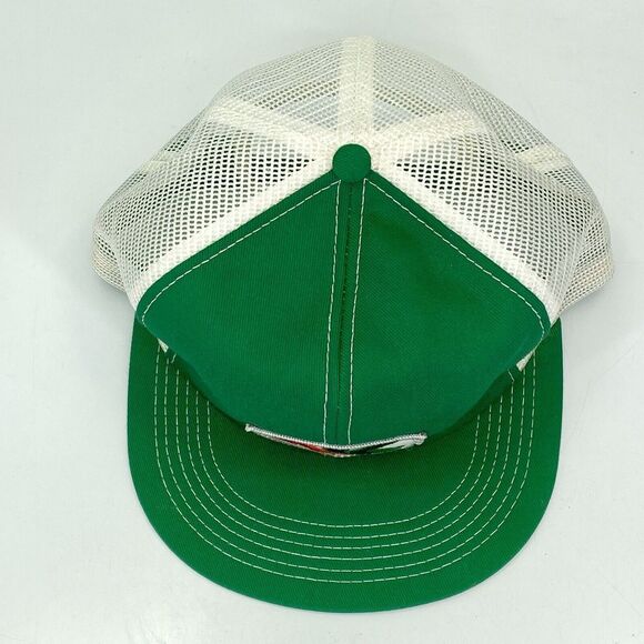 Vintage NK Northrup King Green K-Brand Snapback Trucker Hat Mesh (H3) - Picture 10 of 10